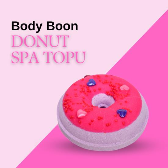 Body Boon Donut nem topu  125 gr- Pembe Düşler